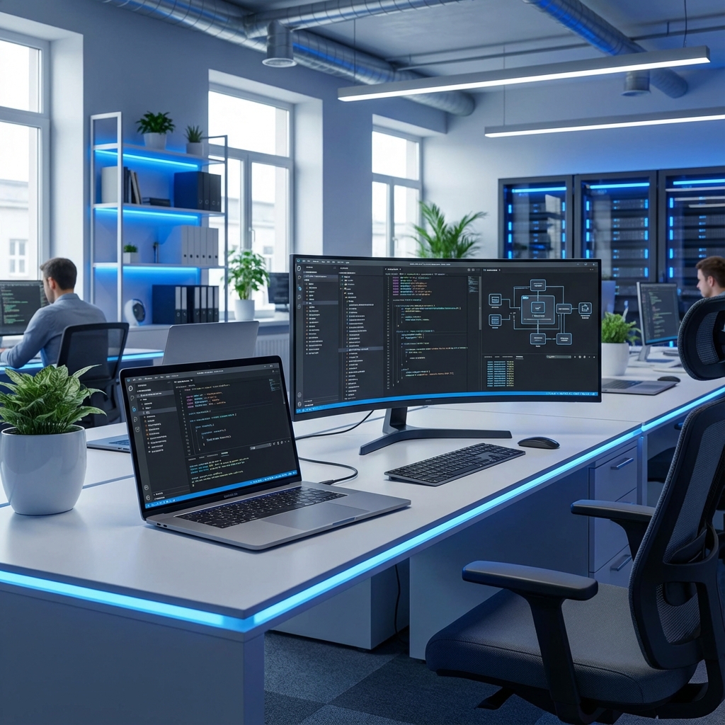 Biuro Codero IT - Profesjonalne stanowisko pracy